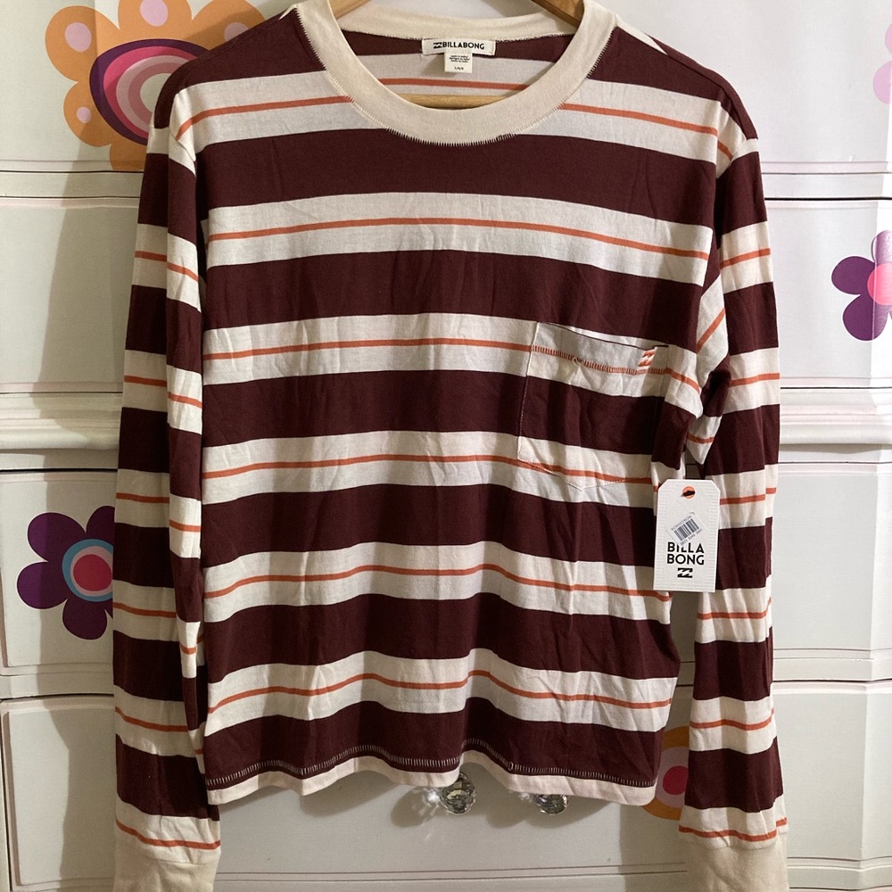 Billabong Retro Style Striped Shirt NEW